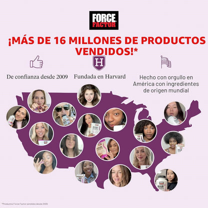 Force Factor Hair Growth Accelerator Soft Chews