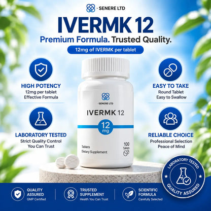 Ivermk 12mg 100 Tablets